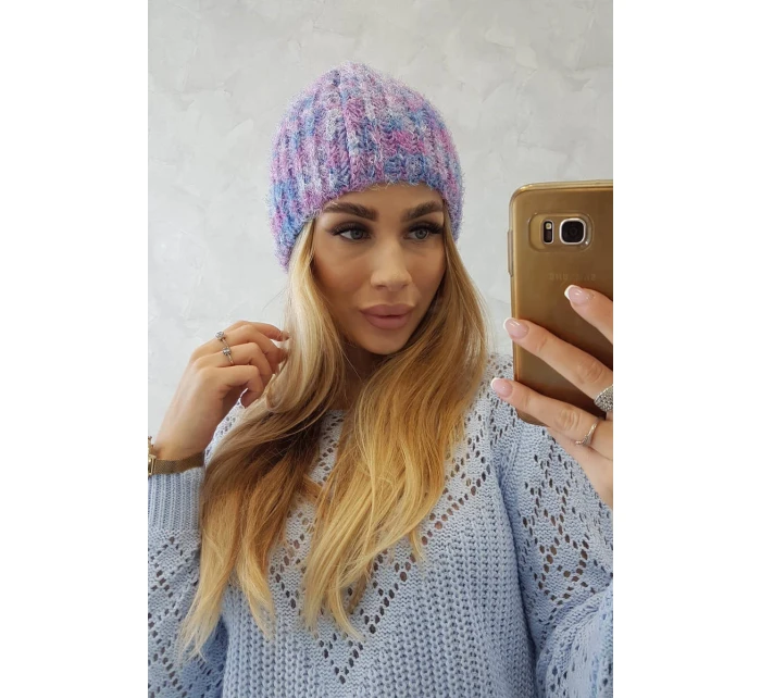 Dámská čepice Cina K259 fialová