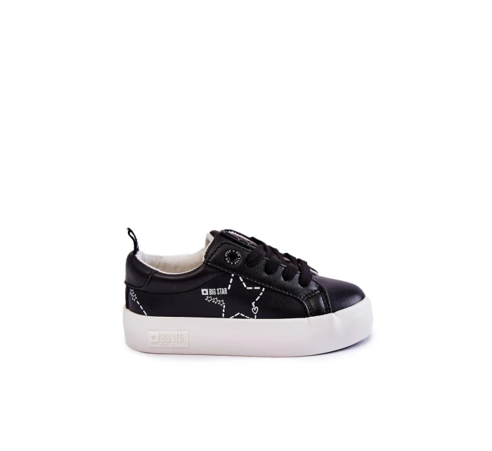 Dětská sportovní obuv Šněrovací Big Star KK374223 Černe Dětská sportovní obuv Šněrovací Big Star KK374223 Černe