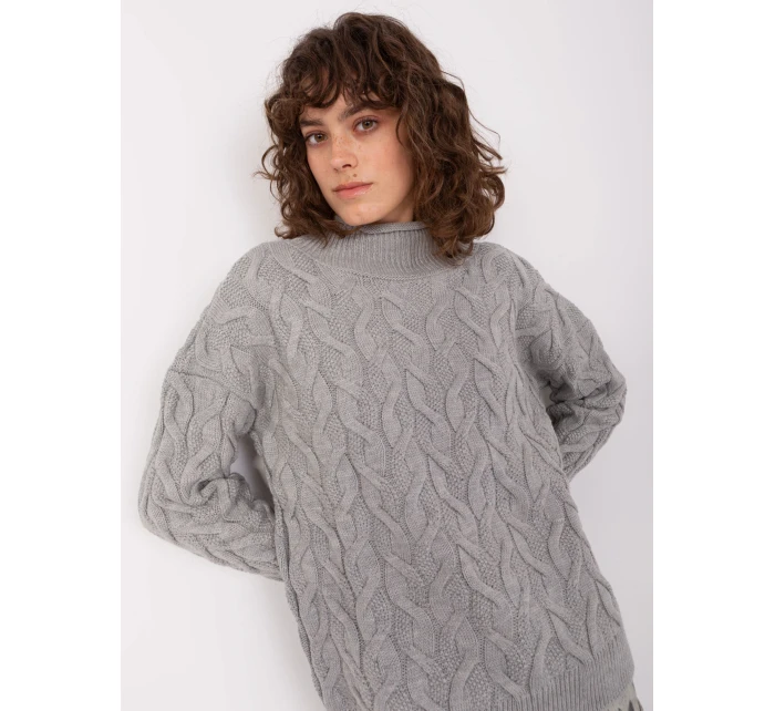 BA SW 8038 jumper.28P šedá