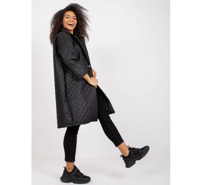 Dámský kabát EM EN model 17070762 černý - FPrice