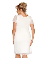 Koszulka model 19507505 Plus Ecru - Donna Koszulka model 19507505 Plus Ecru - Donna