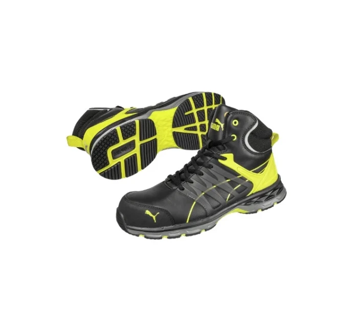 VELOCITY 2.0 YELLOW MID kotníkové pánská černá