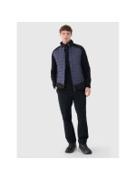 Pánská trekingová bunda 4F 4FWSS25TFLEM304-20S se stojáčkem z fleecu Pánská trekingová bunda 4F 4FWSS25TFLEM304-20S se stojáčkem z fleecu