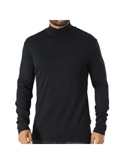 Blend Manches Longues pánské golfové černé - 20717343