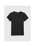 Dámské hladké tričko slim model 22193680 dámské - 4F Dámské hladké tričko slim model 22193680 dámské - 4F