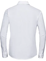 Russell Athletic 936F Popelínová halenka s dlouhým rukávem 11.936F white Russell Athletic 936F Popelínová halenka s dlouhým rukávem 11.936F white
