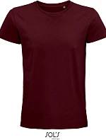 SOL'S Pioneer Men Pánské tričko z bio bavlny 25.3565 burgundy