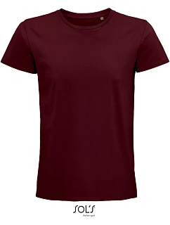 SOL'S Pioneer Men Pánské tričko z bio bavlny model 22425622 burgundy