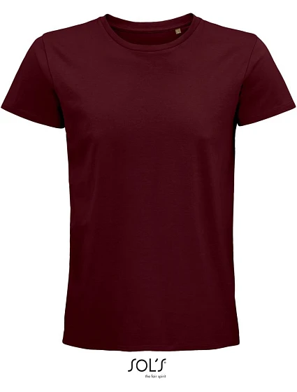 SOL'S Pioneer Men Pánské tričko z bio bavlny 25.3565 burgundy SOL'S Pioneer Men Pánské tričko z bio bavlny 25.3565 burgundy