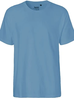 Neutral O 60001 Pánské tričko z těžké bio bavlny 77.6001 dusty indigo