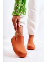 Módní gumové dřeváky oranžový model 21586307 - Boto