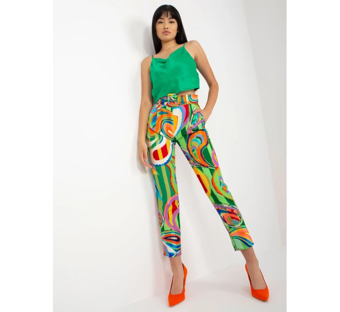 Spodnie DHJ SP model 21275334 zielony - FPrice