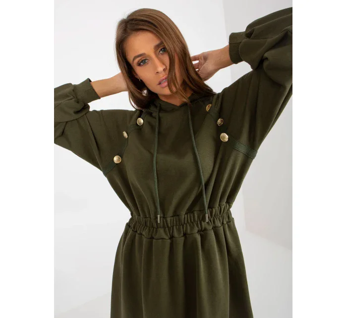 Dámské šaty RV SK 8336 khaki