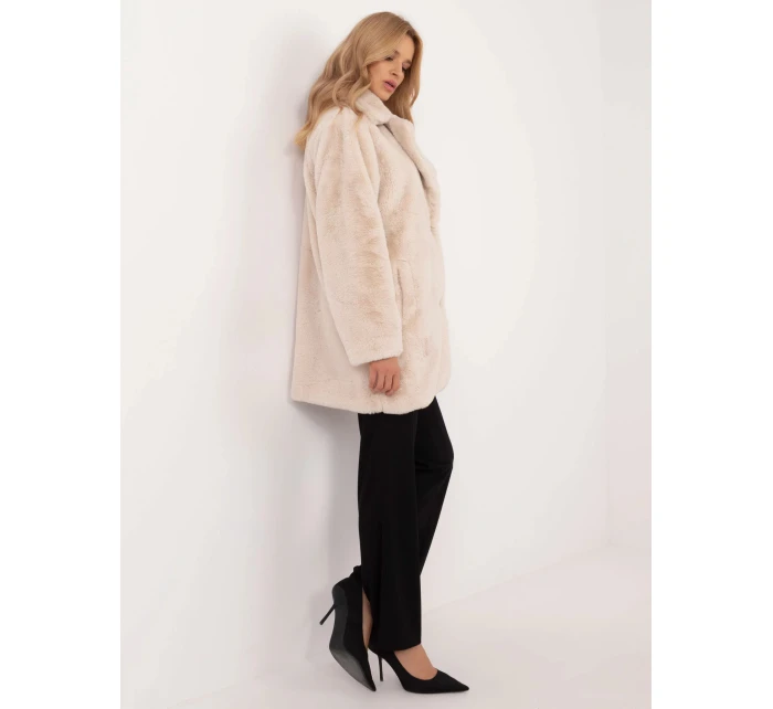 Dámský kabát TW CZ BI G230119.32 Světle béžový - FPrice