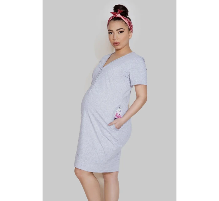 Těhotenská a kojící noční košile model 15403671 DRESS - Mitex
