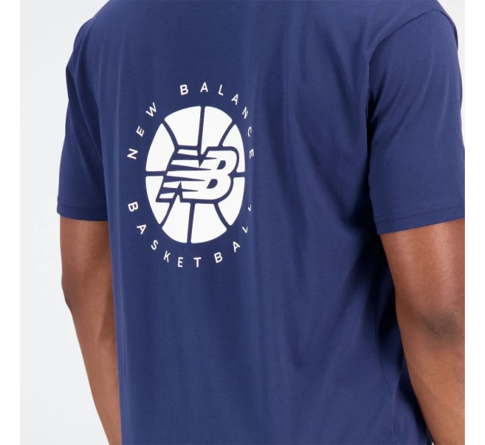 Tričko Top NB Hoops Essentials  M MT23582 pánské model 18884500 - New Balance