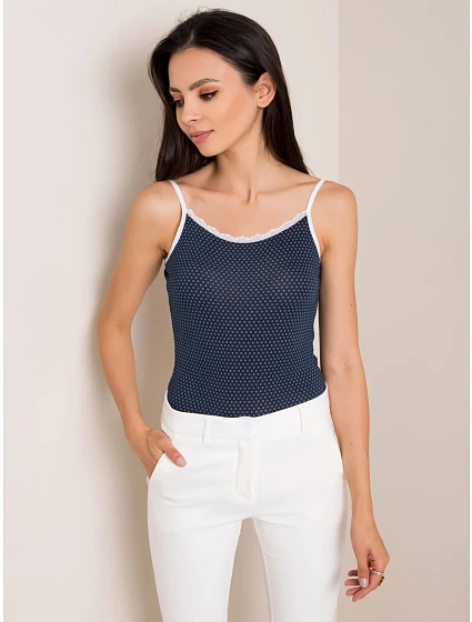 Dámský top BR TP model 14837359 tmavě modrá - FPrice Dámský top BR TP model 14837359 tmavě modrá - FPrice