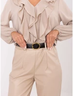 Spodnie IT SP model 21426982 beżowy - FPrice Spodnie IT SP model 21426982 beżowy - FPrice