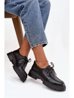 Dámské polobotky z eko kůže Adrelle – černé