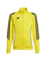 Dětská mikina Tiro 24 Training Jr IR9507 žlutá - Adidas