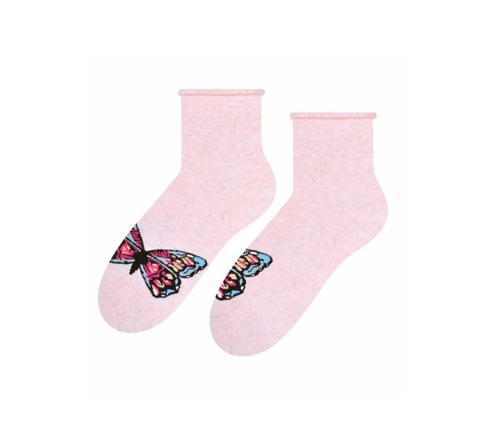 Vzorované netlačící ponožky Steven art.099 35-40