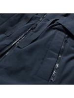 ZIMOWA KURTKA DAMSKA Z  GRANATOWA model 21242200 - Libland