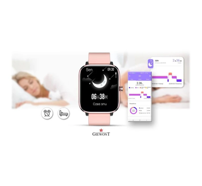 Chytré hodinky Giewont Pink GW230-1