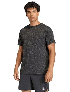 Pánské tričko adidas D4T Power Aop Tee black KF3097 pánské