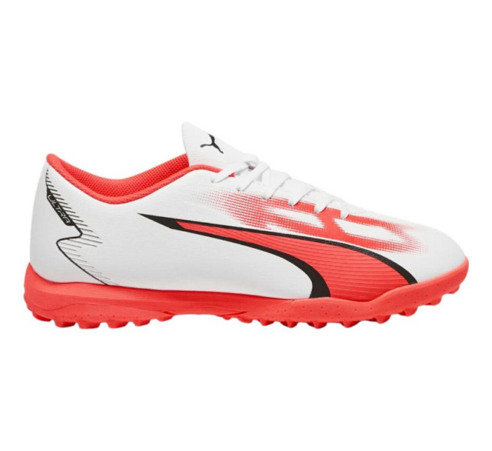 Fotbalové boty Ultra Play TT M 107528 01 bílé/neonově růžové - Puma