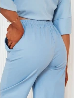 Dámské široké kalhoty RITES modré FashionStreet UY2008 Dámské široké kalhoty RITES modré FashionStreet UY2008