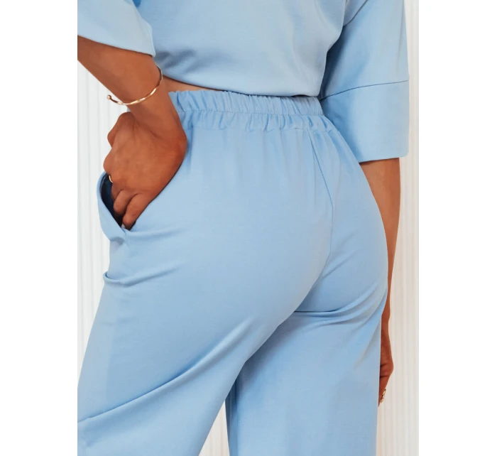 Dámské široké kalhoty RITES modré FashionStreet UY2008 Dámské široké kalhoty RITES modré FashionStreet UY2008