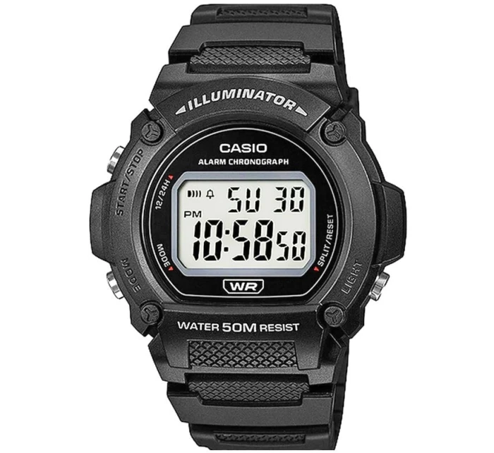 Pánské hodinky CASIO W-219H-1AVDF + BOX Pánské hodinky CASIO W-219H-1AVDF + BOX