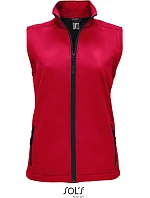 SOL'S Race BW Women Dámská 2-vrstvá softshellová vesta model 22535957 pepper red SOL'S Race BW Women Dámská 2-vrstvá softshellová vesta model 22535957 pepper red