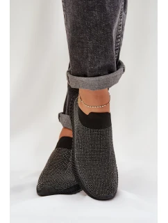 Dámské Sportovní Boty Se Zdobením D&A TW121 Černé