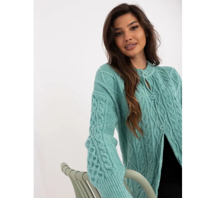 Sweter AT SW model 21326984 mietowy - FPrice