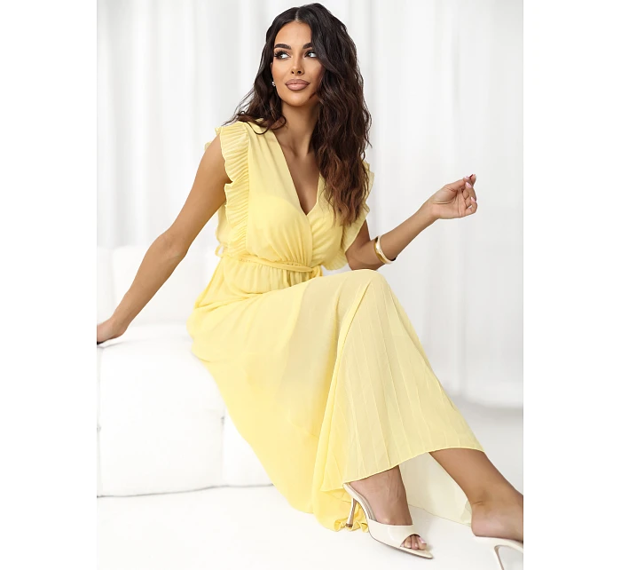 Šaty IT SK 13166.85 světle žluté Šaty IT SK 13166.85 světle žluté