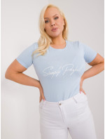 T shirt RV TS 9481.60 jasny niebieski