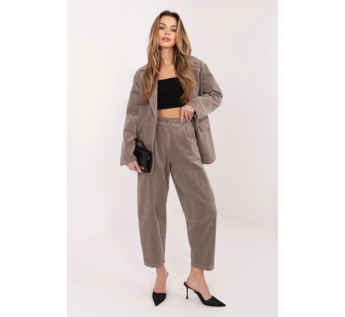 Kordové kalhoty model 225000 Rue Paris