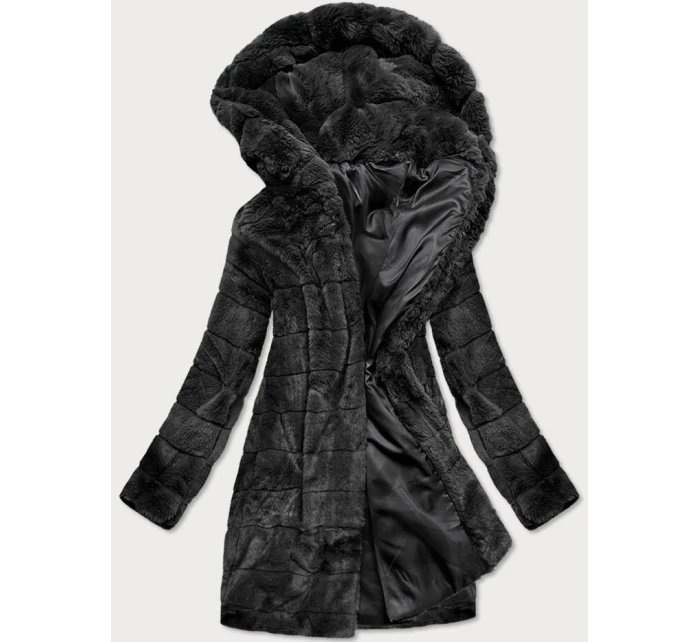 KURTKA DAMSKA Z KAPTUREM CZARNA model 21242692 - S'WEST