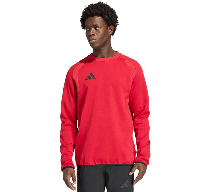 Pánská mikina adidas Tiro 26 Travel Crew červená KD3324 pánské
