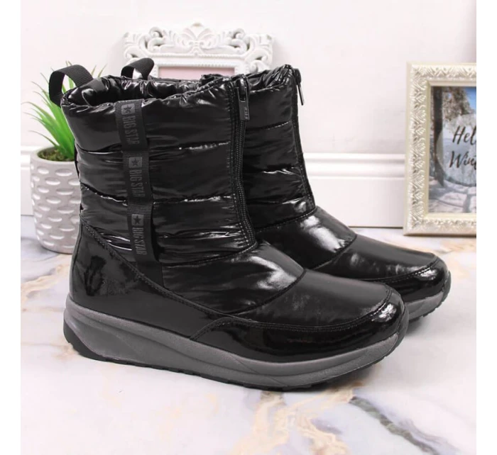 Dámské metalické sněžnice W INT1785B - Big Star