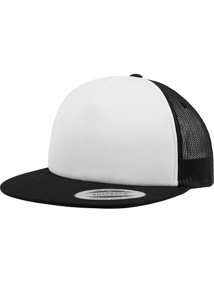 Flexfit 6005FW 5 Panelová pěnová kšiltovka 55.05FW black/white/black Flexfit 6005FW 5 Panelová pěnová kšiltovka 55.05FW black/white/black