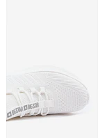 Pánské sportovní tenisky Lehký Materiál Big Star model 22185581 Bílé - Big Star Shoes Pánské sportovní tenisky Lehký Materiál Big Star model 22185581 Bílé - Big Star Shoes