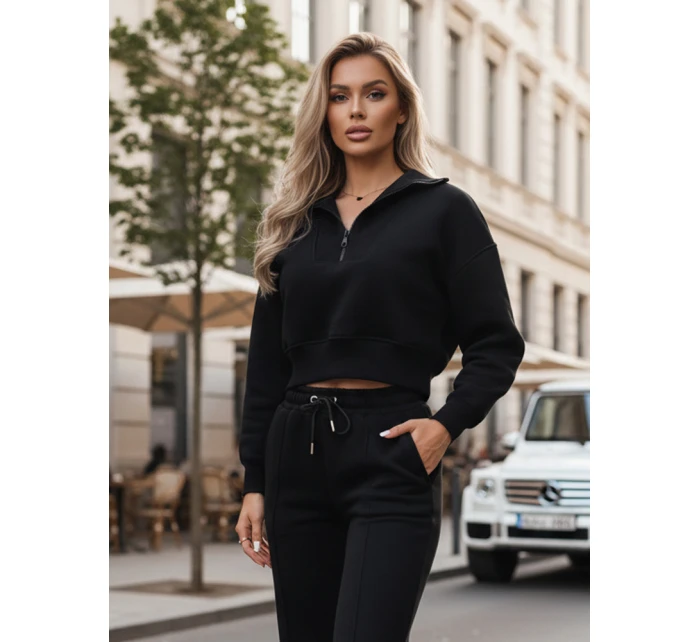 Dámská tepláková souprava MARINO černá FashionStreet AY0976