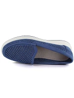 Dámská prolamovaná obuv na platformě modrá Sergio Leone MK097H Dámská prolamovaná obuv na platformě modrá Sergio Leone MK097H