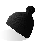 WindS Pletená čepice s bambulí black model 22450553 - Atlantis Headwear