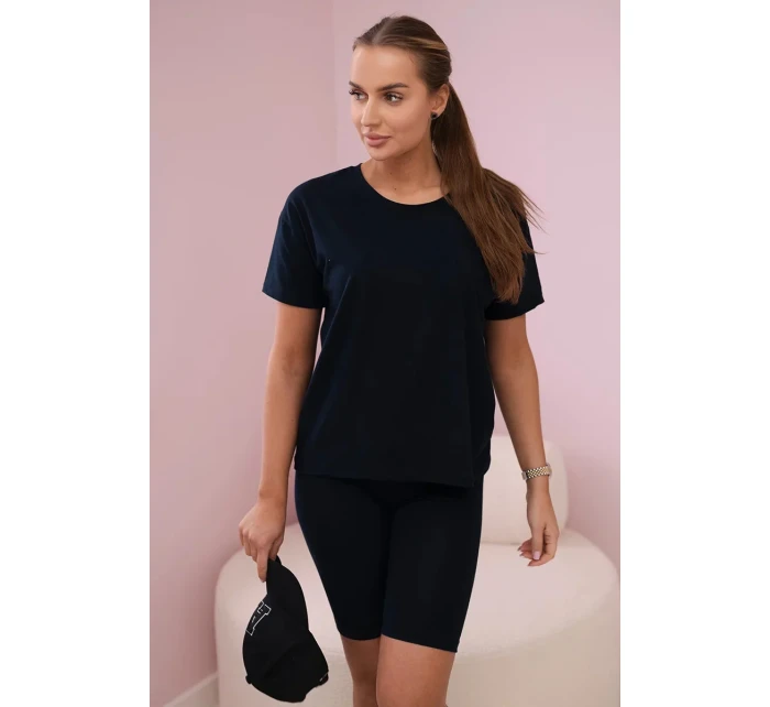 Set top+legíny námořnictvo Set top+legíny námořnictvo