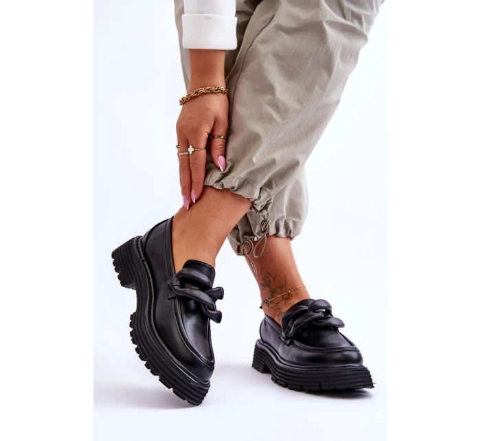 Kožené boty Big Star Černe model 21618129 - Big Star Shoes