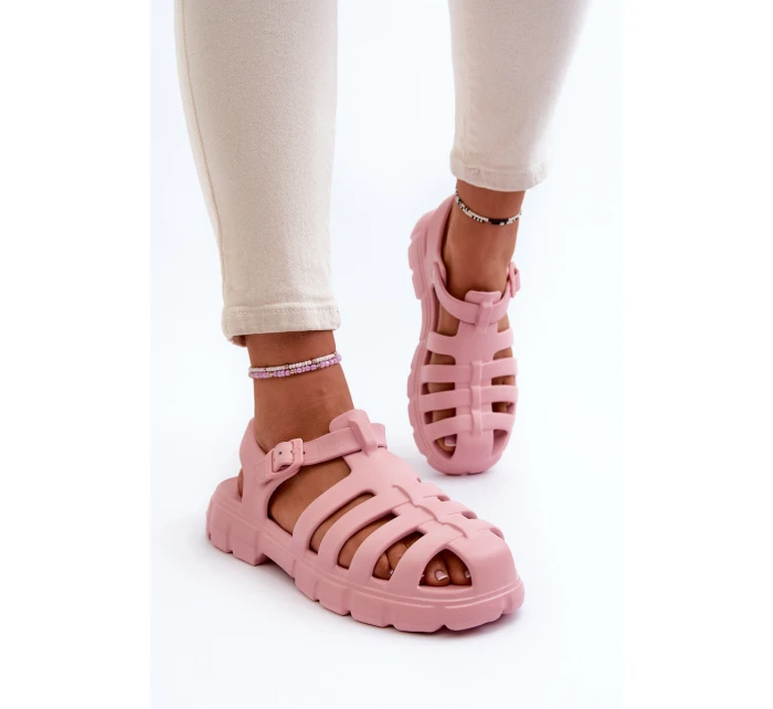 Dámské Pěnové Sandály Růžové model 21654480 - Boto Dámské Pěnové Sandály Růžové model 21654480 - Boto