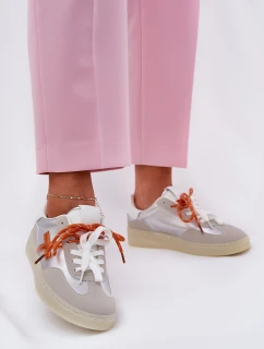 Nízké Dámské Sportovní Boty Stříbrné model 21685917 - Boto